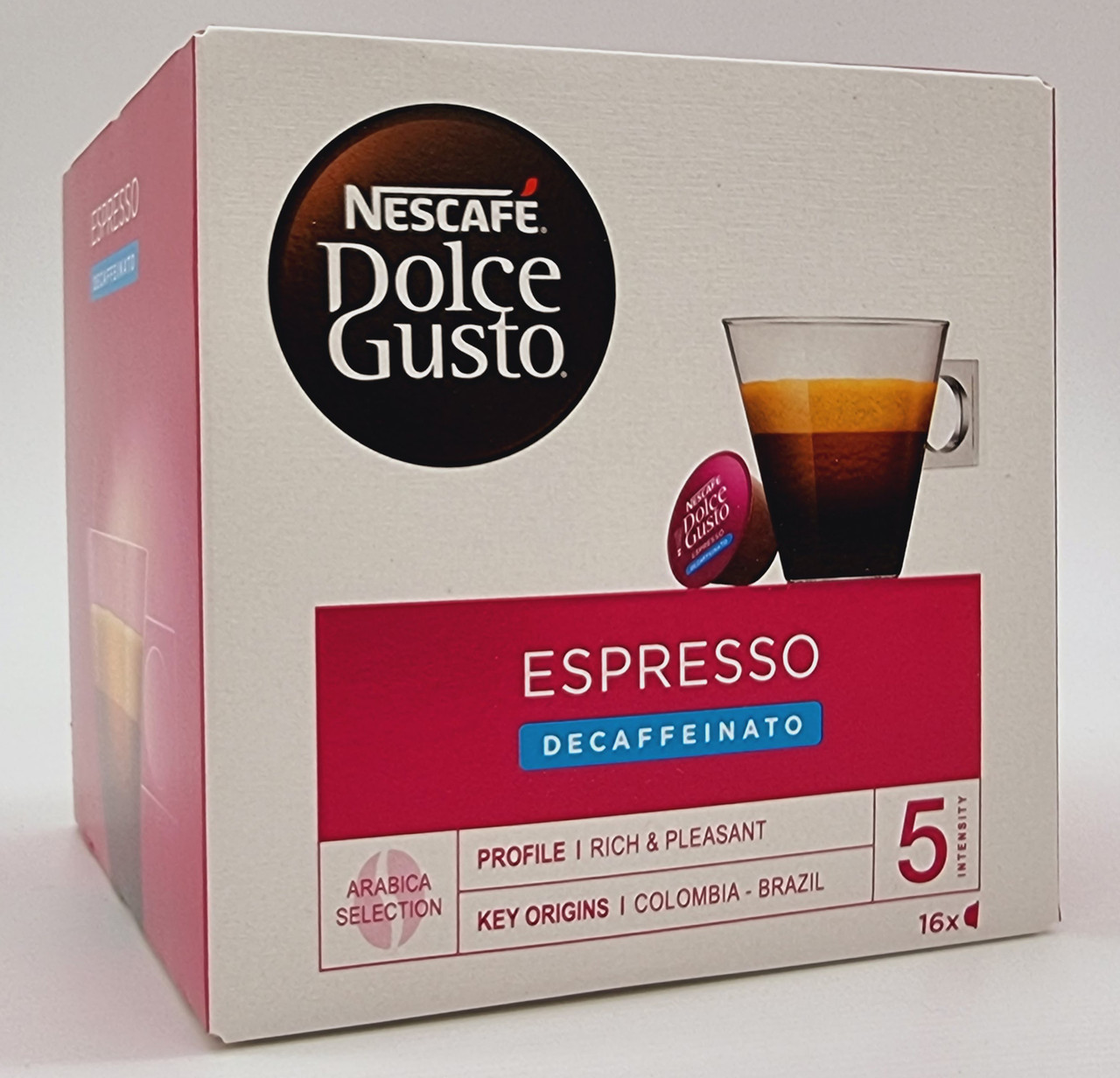 Кава в капсулах Nescafe Dolce Gusto Espresso Decaffeinato 16 шт.
