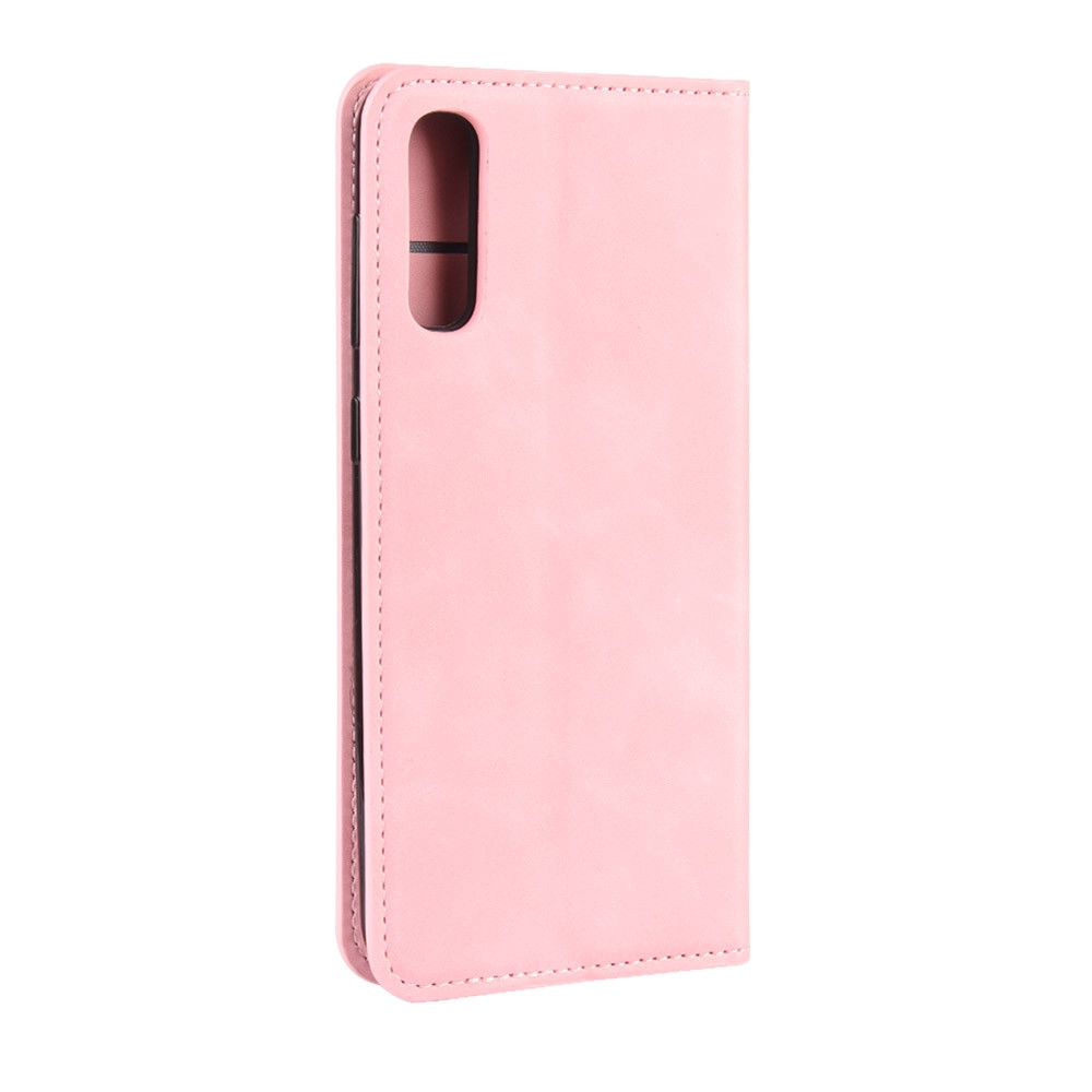 Чехол Taba Retro-Skin для Samsung Galaxy A30S / A307 книжка кожа PU с визитницей розовый - фото 3 - id-p1704238446