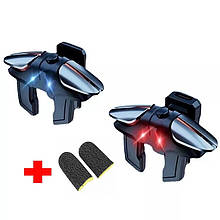 Ігрові тригери UNION PUBG Mobile JS 61 з Air Mapping макросом на 6 пальці геймпад для смартфона