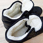 Жіночі кросівки New Balance 574 (чорні) зимові спортивні кроси 3859 Нью Беленстоп, фото 10