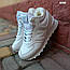Жіночі зимові кросівки New Balance 574 (білі) повсякденні теплі кроси 3860 Нью Беленс vkross, фото 8