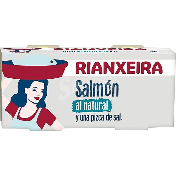 Лосось у власному соку Rianxeira Salmon al Natural y una 2*80 г Іспанія