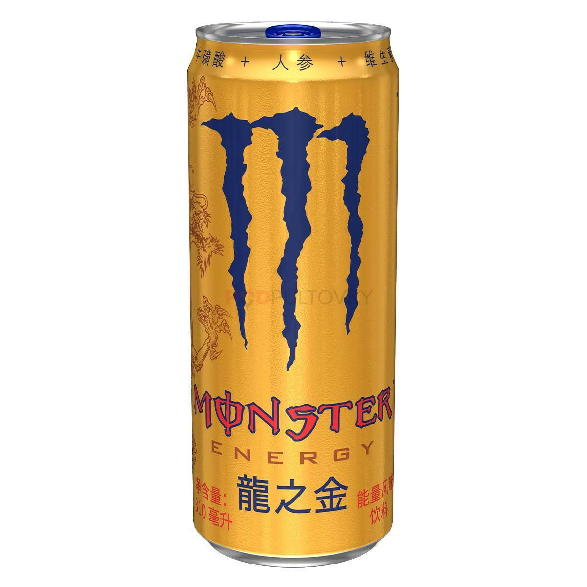 Енергетик Monster Energy Gold Dragon Tea CHN 310ml