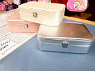 Скринька органайзер для прикрас, косметики 22*14 см на замочці в різних кольорах Luna, фото 7