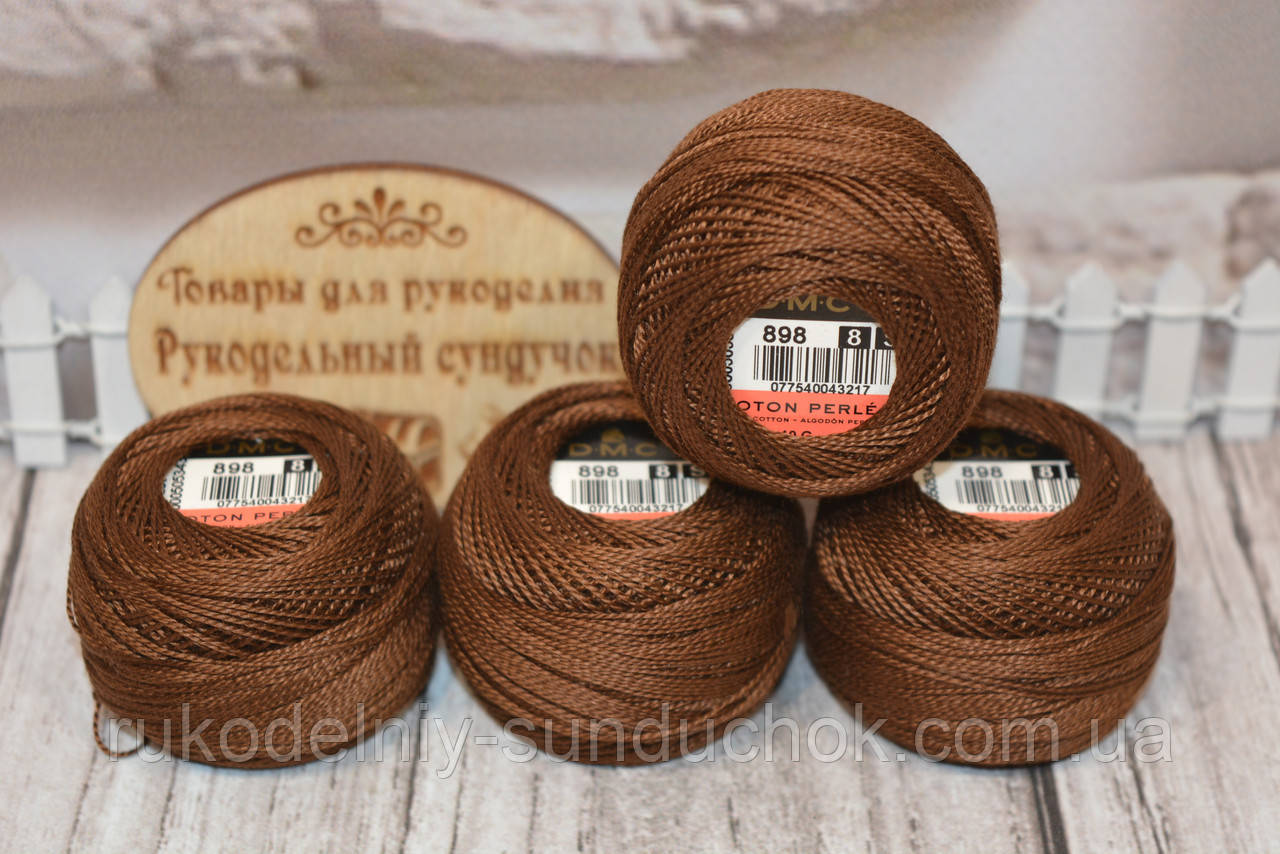DMC Pearl Cotton Balls #8 - № 898
