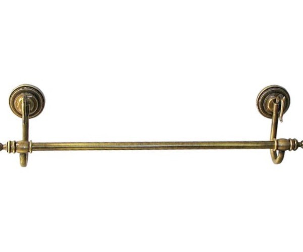 Бронзовый держатель для полотенца 55см Paccini&Saccardi Florence 30095