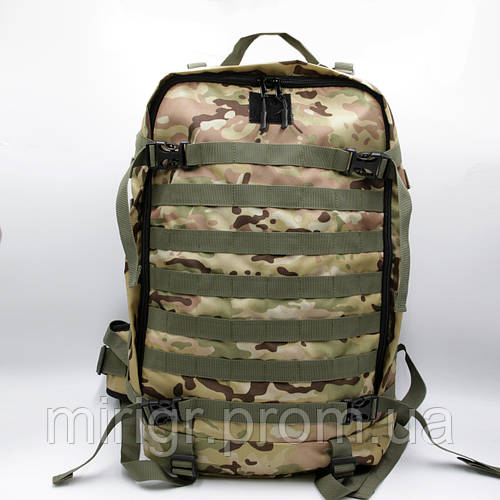 Рюкзак тактический 40л мультикам/пиксель армейский из кордуры ...