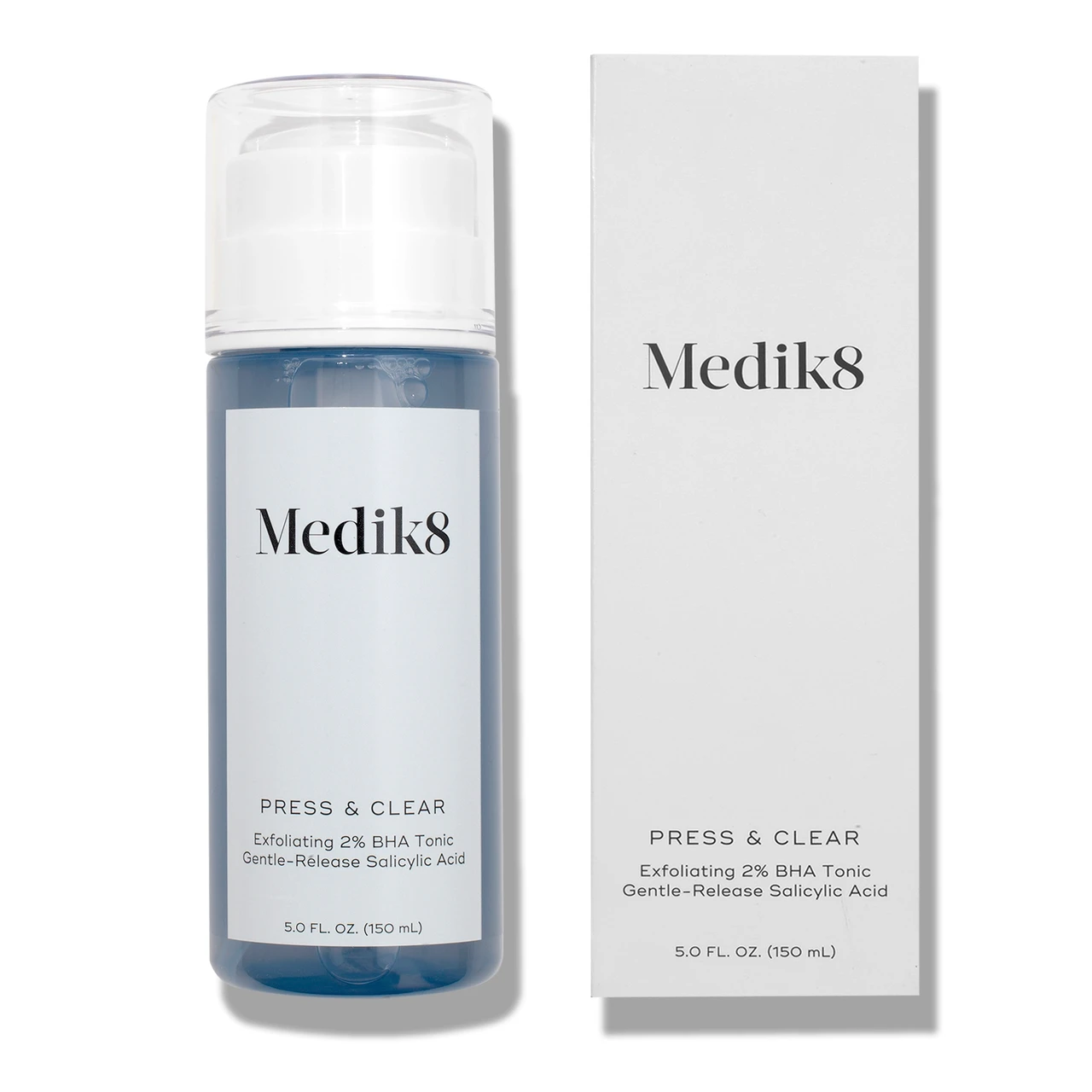 Medik8 Press and Clear Tonic 150 мл відлущувальний ВНА-тонік з 2% інкапсульованою саліциловою кислотою