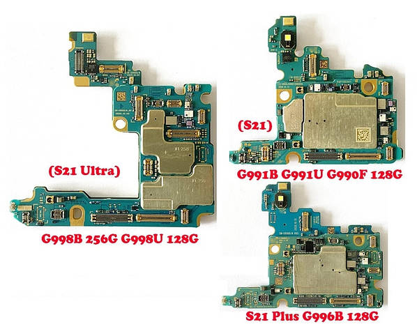 Материнська плата Samsung Galaxy S21 Ultra G998U-128GB Motherboard, фото 1