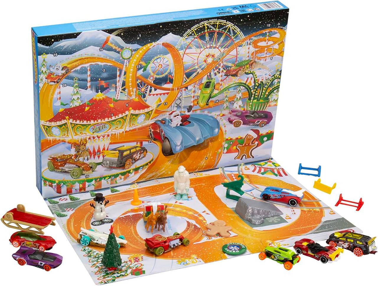 Адвент-календар Гот вілс Hot Wheels 2022 Hot Wheels Advent Calendar, фото 1