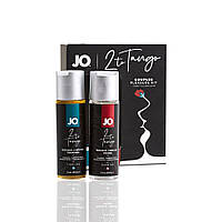 Набір мастил для пари JO 2-TO-TANGO: зігріває для нього і стимулююча для неї