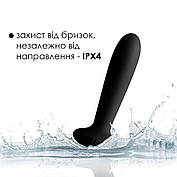 Анальна пробка з вібрацією і підігрівом, пульт ДУ Svakom Primo Black, фото 3