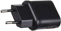 Пристрій зарядний мережевий USB Mains Charger 1A black (USBMCEU1A) (код 131388)