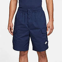 Шорты Nike Sportswear Sport Essentials Men's Woven Unlined Utility Navy/White Доставка з США від 14 днів -