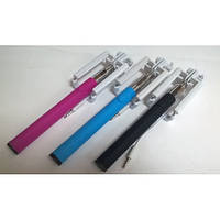 Монопод для селфи Z07-6S зі шнуром NEW (кольори в асортименті)