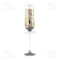 Goebel Бокал для шампанского Gustav Klimt Древо жизни 200мл 66-913-50-1