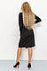 Плаття, колір чорний, 176R1050, фото 5