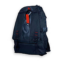 Міський рюкзак, поліестер, два відділи, додаткові кишені, бокові стяжки, розмір: 40*30*17 см, чорний