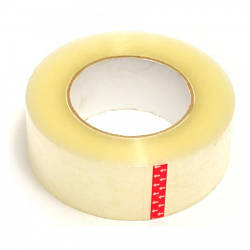 Скотч 55 мкм прозорий 370 метрів