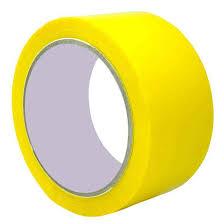 Скотч пакувальний жовтий 45 мкм 100 м клейка стрічка