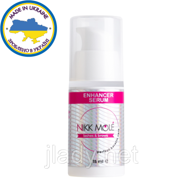 Кератин для відновлення вій і брів Nikk Mole, 15 мл