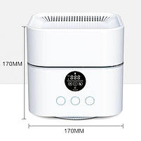 Компактний очищувач-зволожувач повітря для кімнати Doctor-101 Porto на 500 мл з іонізатором та підсвічуванням, фото 4