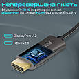Кабель Promate ProLink-DP200 DisplayPort to HDMI 2 м Black (prolink-dp200.black), фото 4