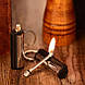 Портативне кресало для запалювання вогню Matchstick Fire Starter вічний сірник (сріблястий), фото 3