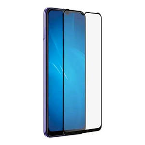 Захисне скло для Tecno Spark 9 на весь екран скло 5д на телефон техно спарк 9 чорне nfd