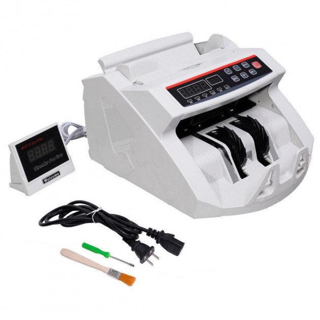 парна машинка для грошей з детектором Bill counter 2018 для офісу, Машинка для рахунку купюр