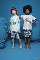 Пижама шорты и футболка с мячом для мальчика 4-5 лет (4-5 лет см.) Donella