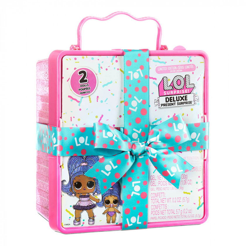 Ігровий набір з ексклюзивними ляльками L.O.L. Surprise Deluxe Present Surprise (576419)