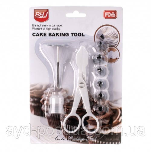 Кондитерські щипці і насадки арт. 840-5A226, фото 1