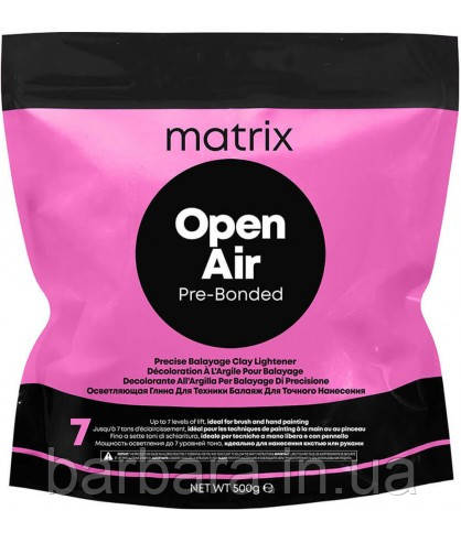 Освітлювальна глина з бондером Matrix Light Master Open Air Balayage 7 Vol 500 г