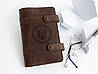 Блокнот-органайзер у м'якій шкіряній обкладинці LBL-0016, фото 6