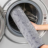 Килимок на гумовій основі вологопоглинальний Bathlux 50х80 см, м'який щільний ворс, фото 4