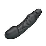 Класичний вібратор Pretty Love Stev Vibrator Black, фото 6