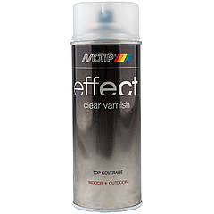 Лак напівматовий акриловий Motip Deco Effect Clear Varnish, 400 мл Аерозоль