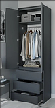 Шафа Влаби для одягу на 3 висувні шухляди, фото 7