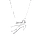 Срібне Кольє Ластівка, фото 4