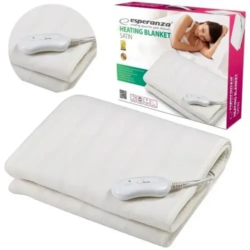 ЕЛЕКТРИЧНА КУВДРА ПРОСТІРОДЛО 150Х80 CM ESPERANZA EHB002 SATIN WHITE