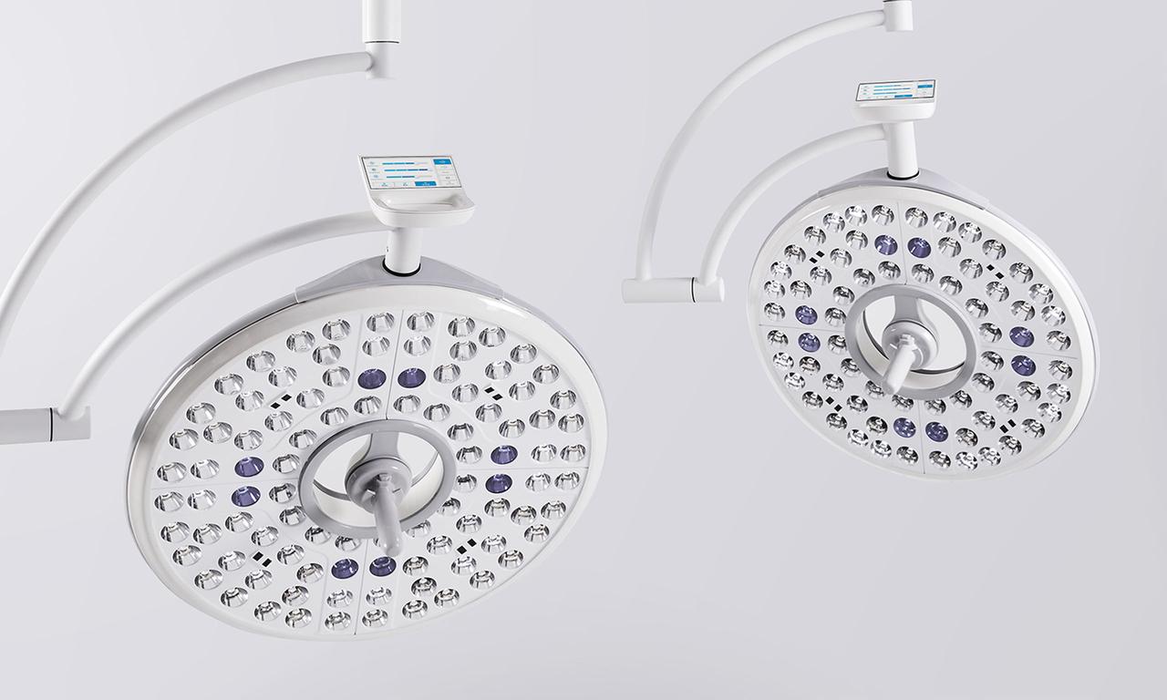 Світильник LUVIS M 400 операційний світлодіодний двокупольний