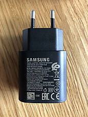 Зарядний пристрій для Samsung 25Вт USB-C з кабелем Type-C - Type-C, EP-TA800, S20 Fast Charging, фото 3