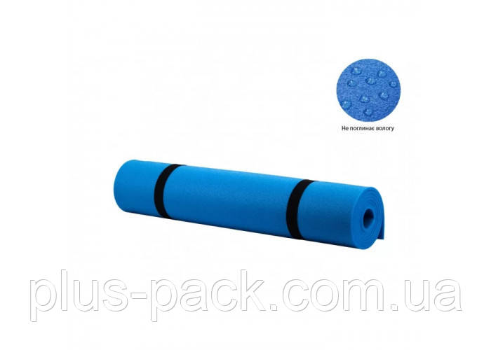 Килимок туристичний синій 180х60х0.5
