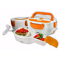 Ланч бокс електричний із підігрівом Lunch Heater 220 V Pro. Колір: помаранчевий, фото 2