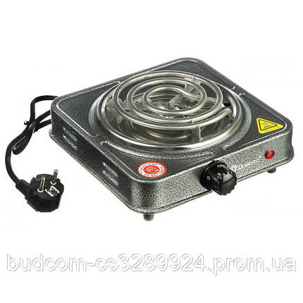 Електроплита спіральна настільна плита Domotec MS-5801 1000W, фото 2