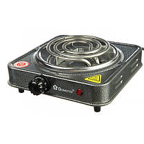 Електроплита спіральна настільна плита Domotec MS-5801 1000W, фото 2