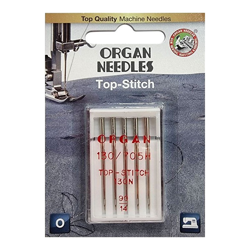 Голки для штопки та вишивки Organ Top-Stitch №90 5 штук