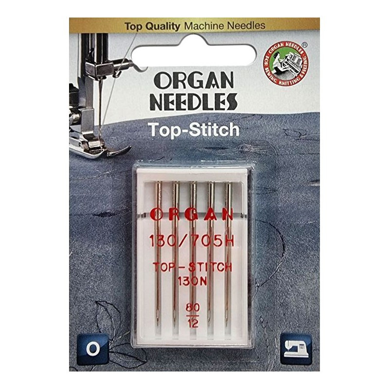 Голки для штопки та вишивки Organ Top-Stitch №80 5 штук