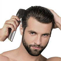 Чоловічий тример Body Groomer S-035A працює на батарейках, фото 2